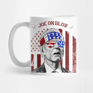 Confused Joe Biden, High AF, Joe on Blow Mug